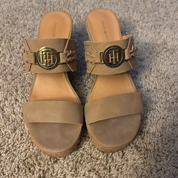 Tommy Hilfiger Wedge Sandals - Picture 1 of 7